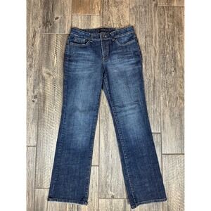 Nine West Women's Jeans‎ Size 10 Waist 29 Bootcut Dark Wash Denim Casual